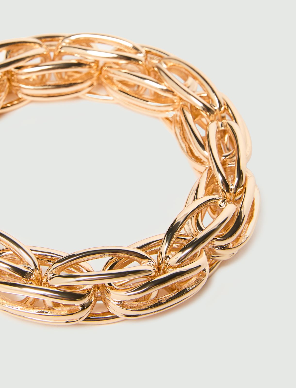 Bold elasticated bracelet - GOLD - Marella - 2