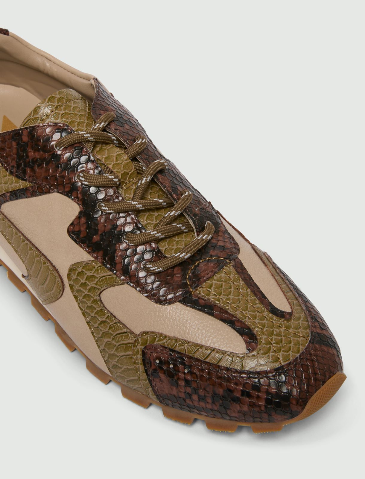 Python-effect trainers - OIL GREEN - Marella - 4