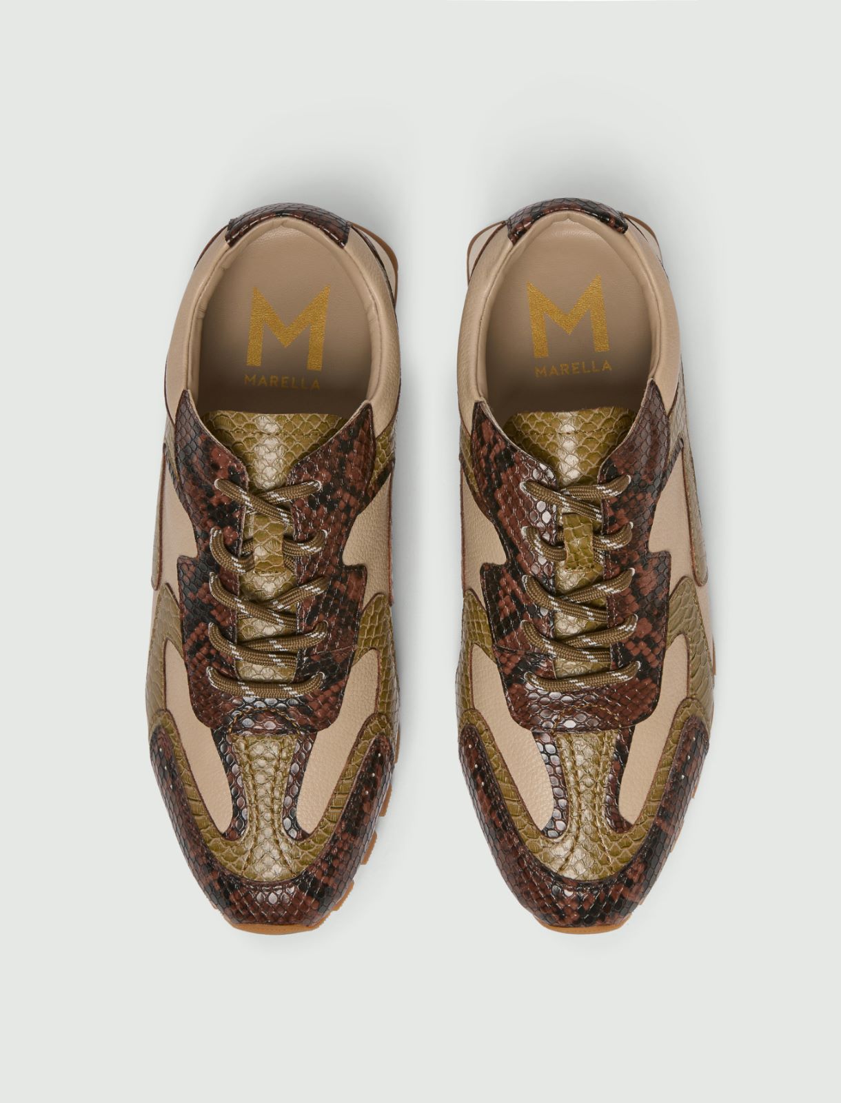 Python-effect trainers - OIL GREEN - Marella - 6