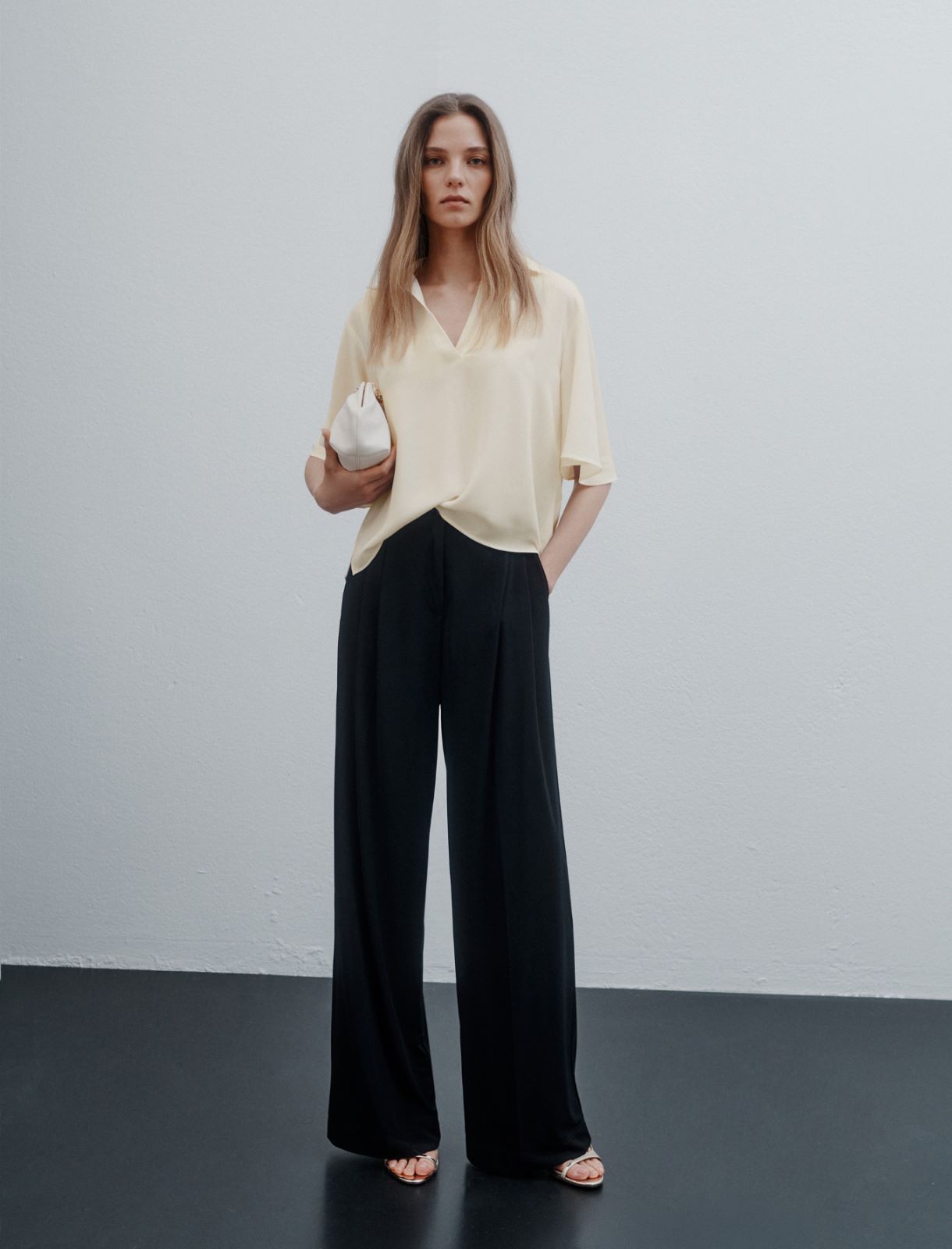 Pantalone in jersey - NERO - Marella - 2