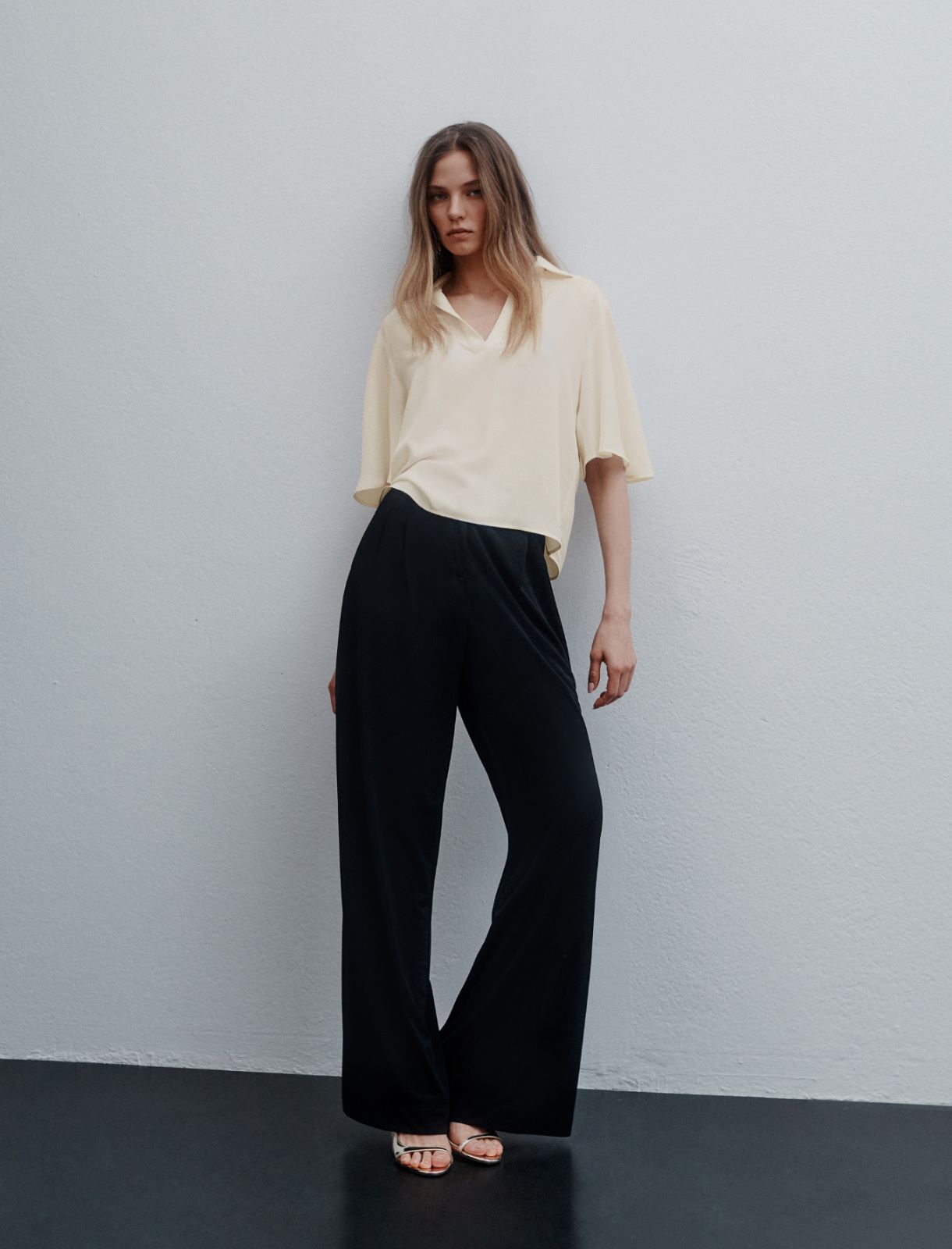 Pantalone in jersey - NERO - Marella - 4