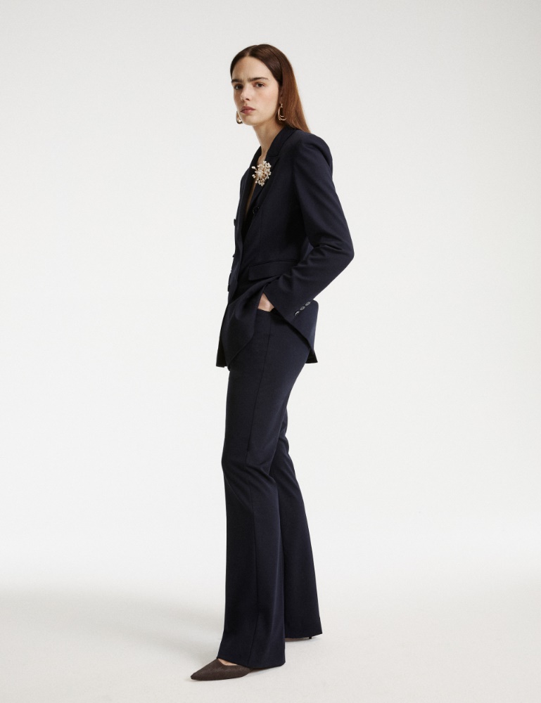 Bootcut-Hose aus Stretch-Jersey - Marella