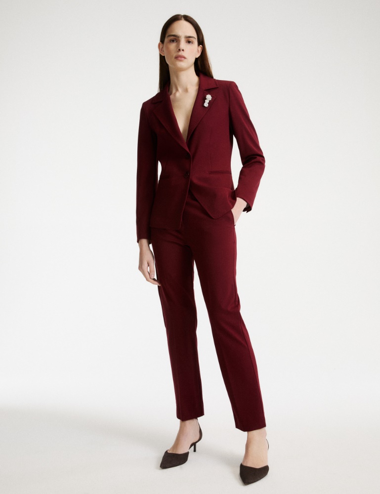 Slim jersey trousers - Marella