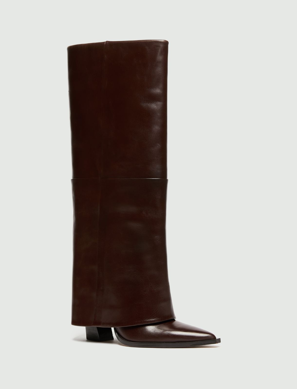 Botte à revers - CHOCOLAT - Marella - 2
