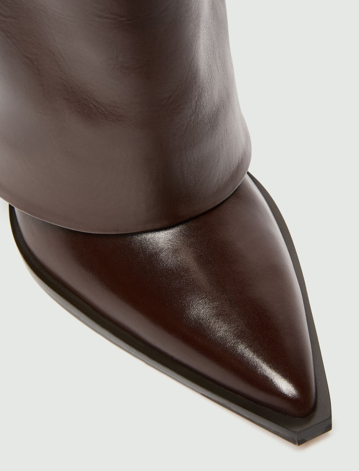 Botte à revers - CHOCOLAT - Marella - 4