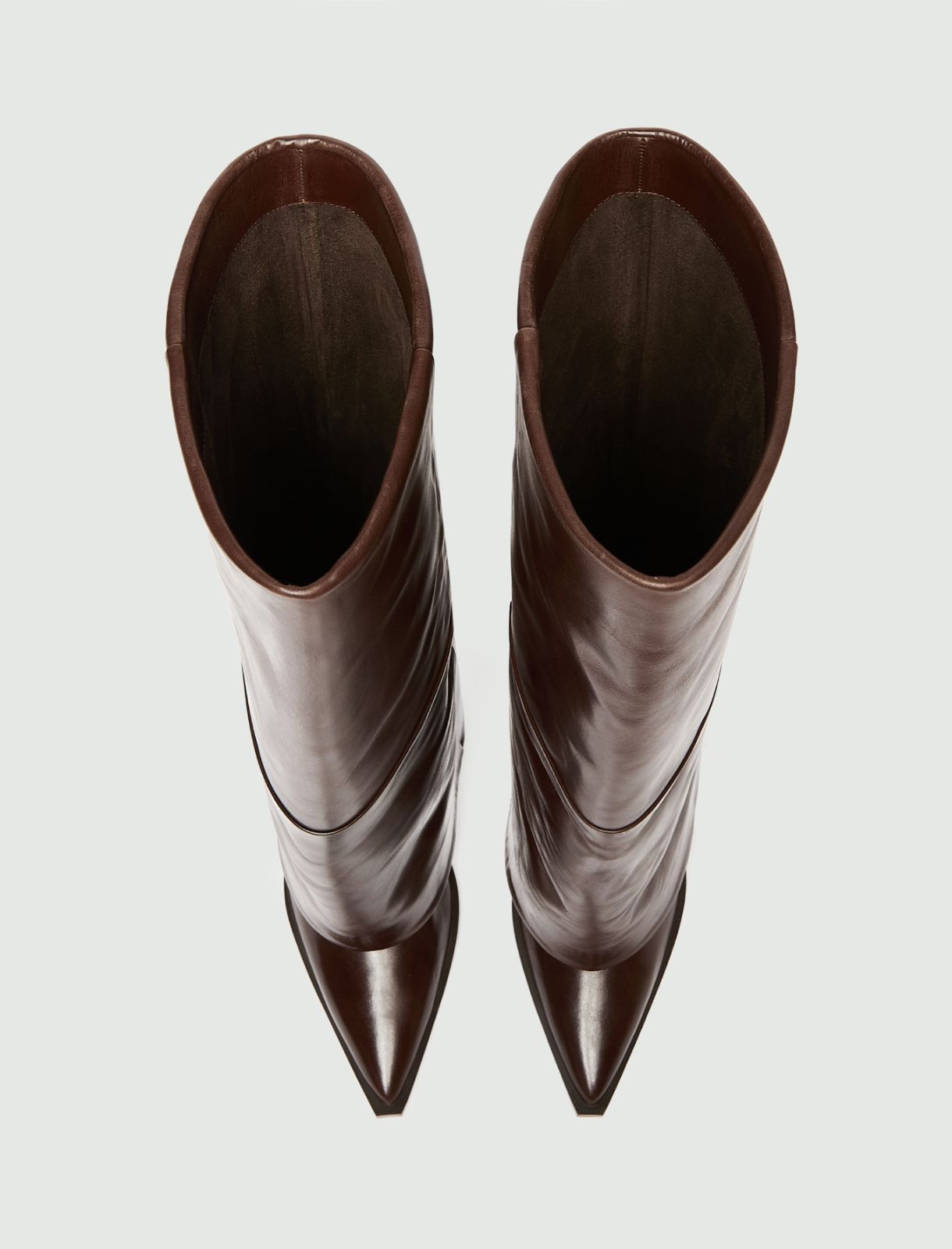 Botte à revers - CHOCOLAT - Marella - 7