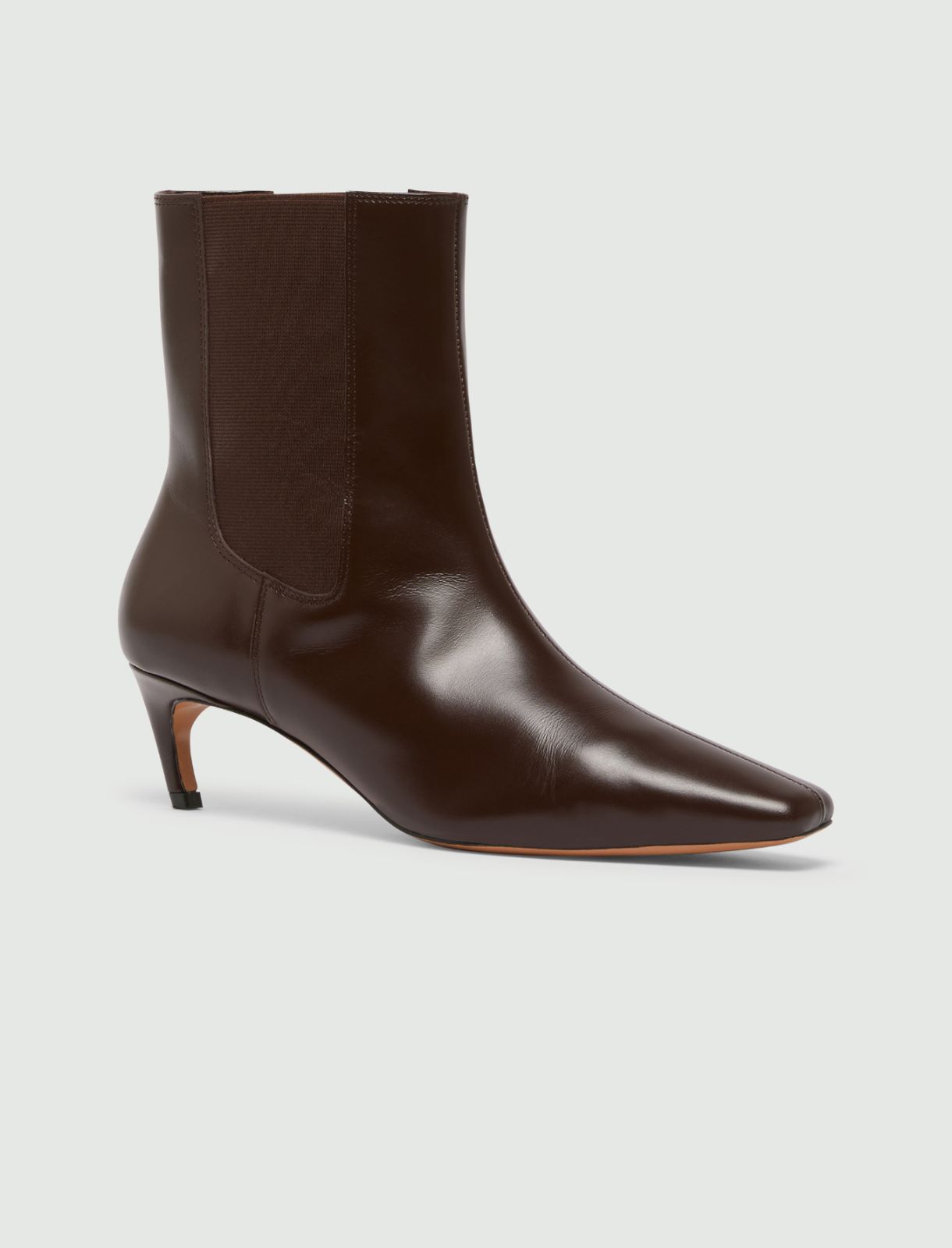 Leather Chelsea boots - DARK BOWN - Marella - 2