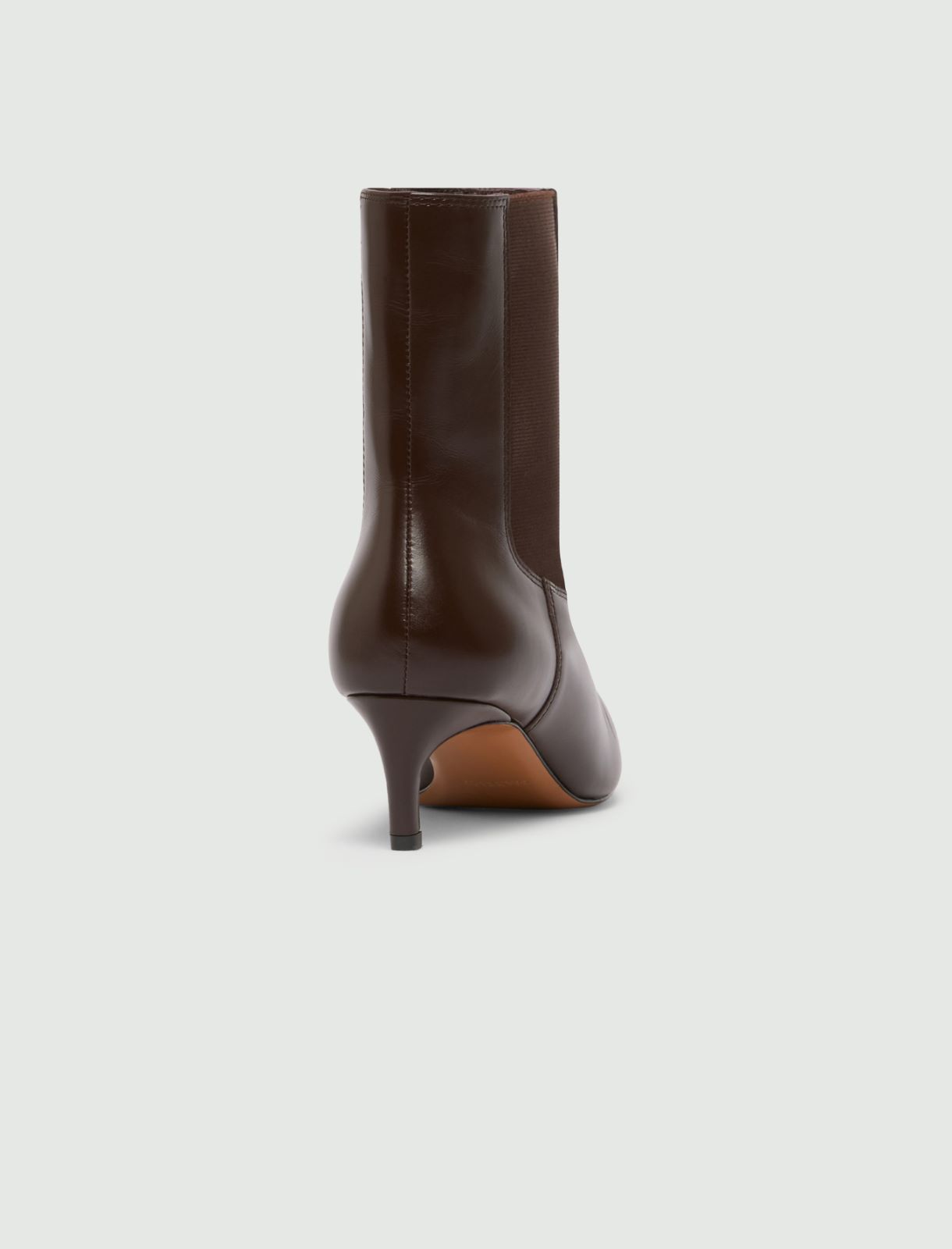 Leather Chelsea boots - DARK BOWN - Marella - 3