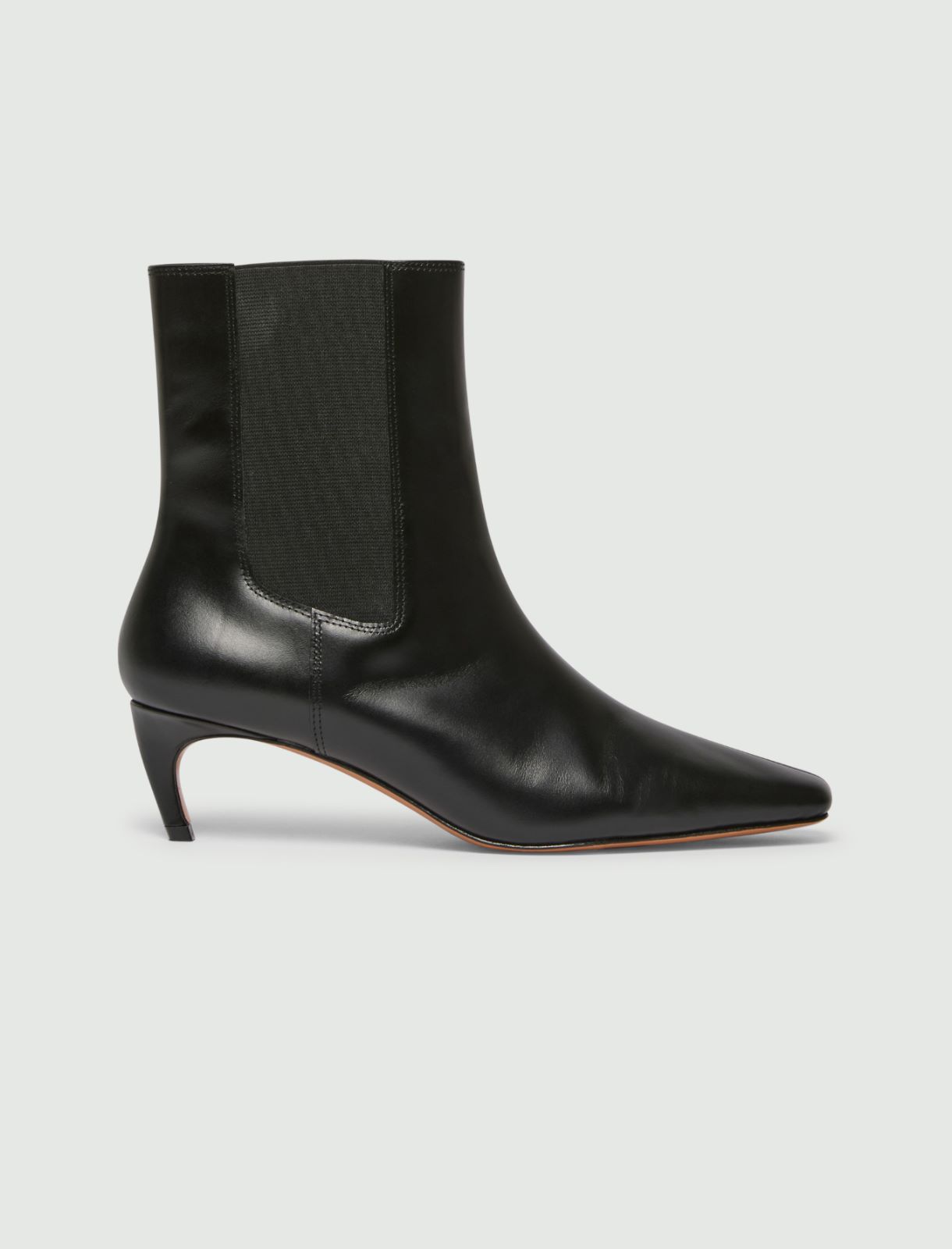 Leather Chelsea boots - BLACK - Marella