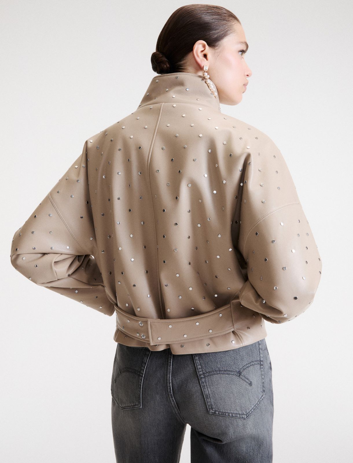 Studded coat - TURTLEDOVE - Marella - 3