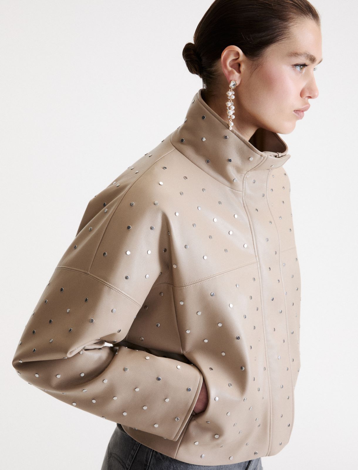 Studded coat - TURTLEDOVE - Marella - 5