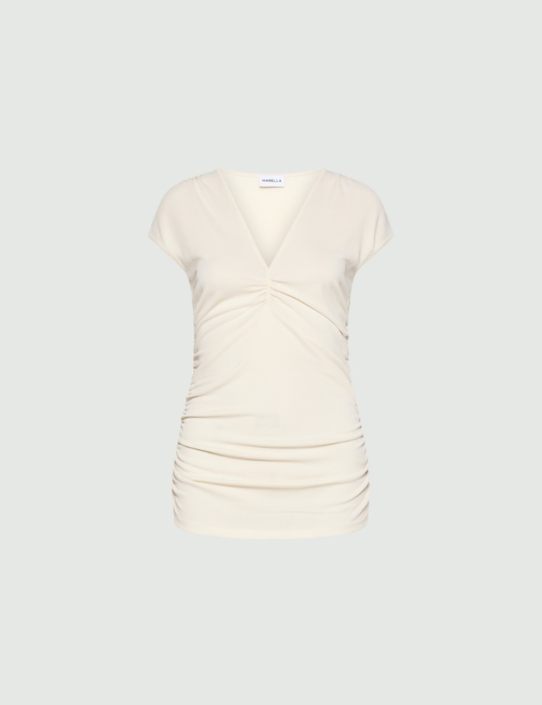 Ärmelloses Top aus Jersey-Crêpe - Marella