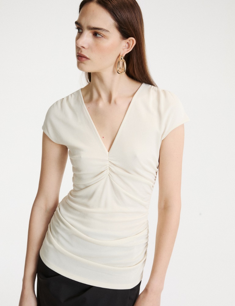 Ärmelloses Top aus Jersey-Crêpe - Marella