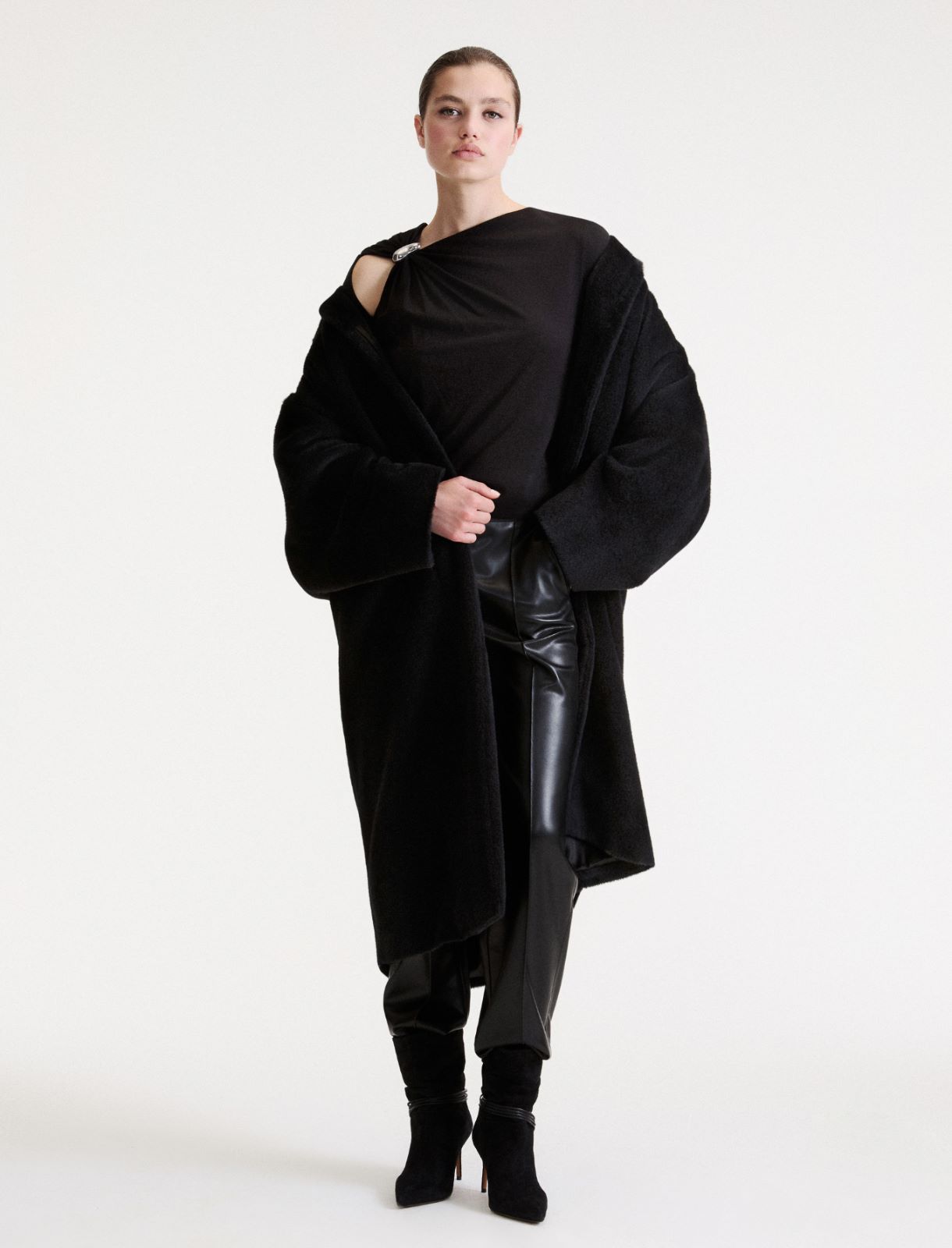 Metallic-embellished T-shirt - BLACK - Marella - 2