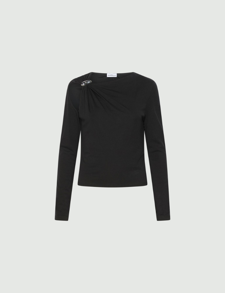 T-Shirt mit Metallornament - Marella