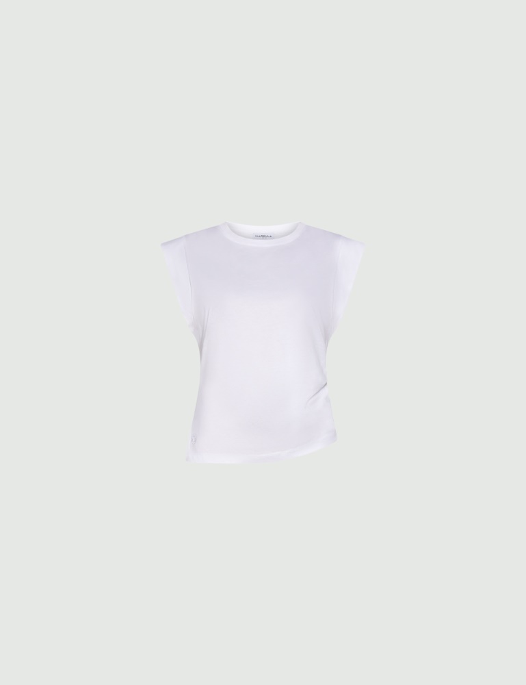 Top asimmetrico in jersey di cotone - Marella
