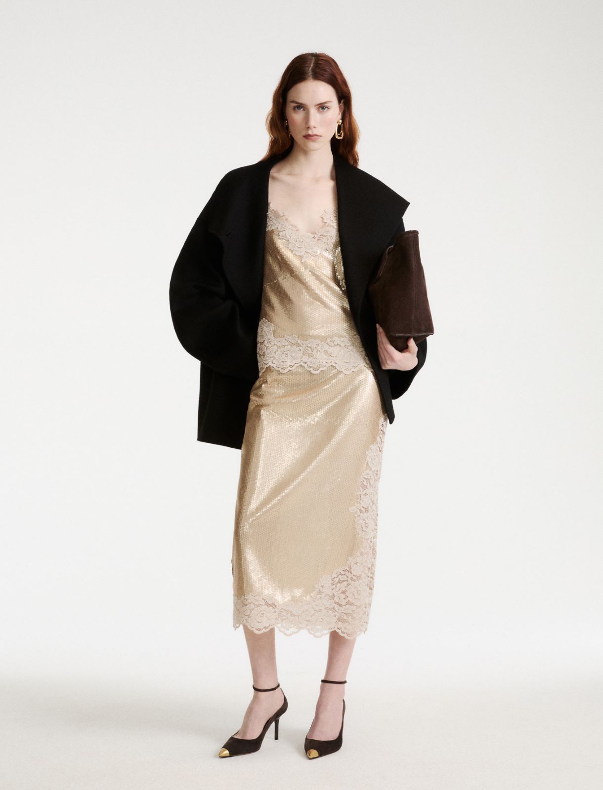 Pailletten-Slip-Top - PLATIN - Marella - 2
