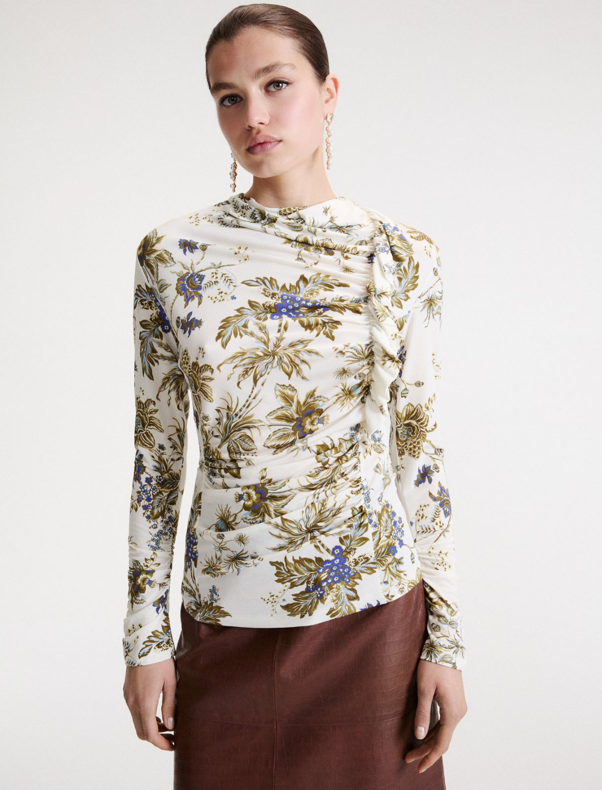 Volantbluse - WOLLWEIB - Marella - 3