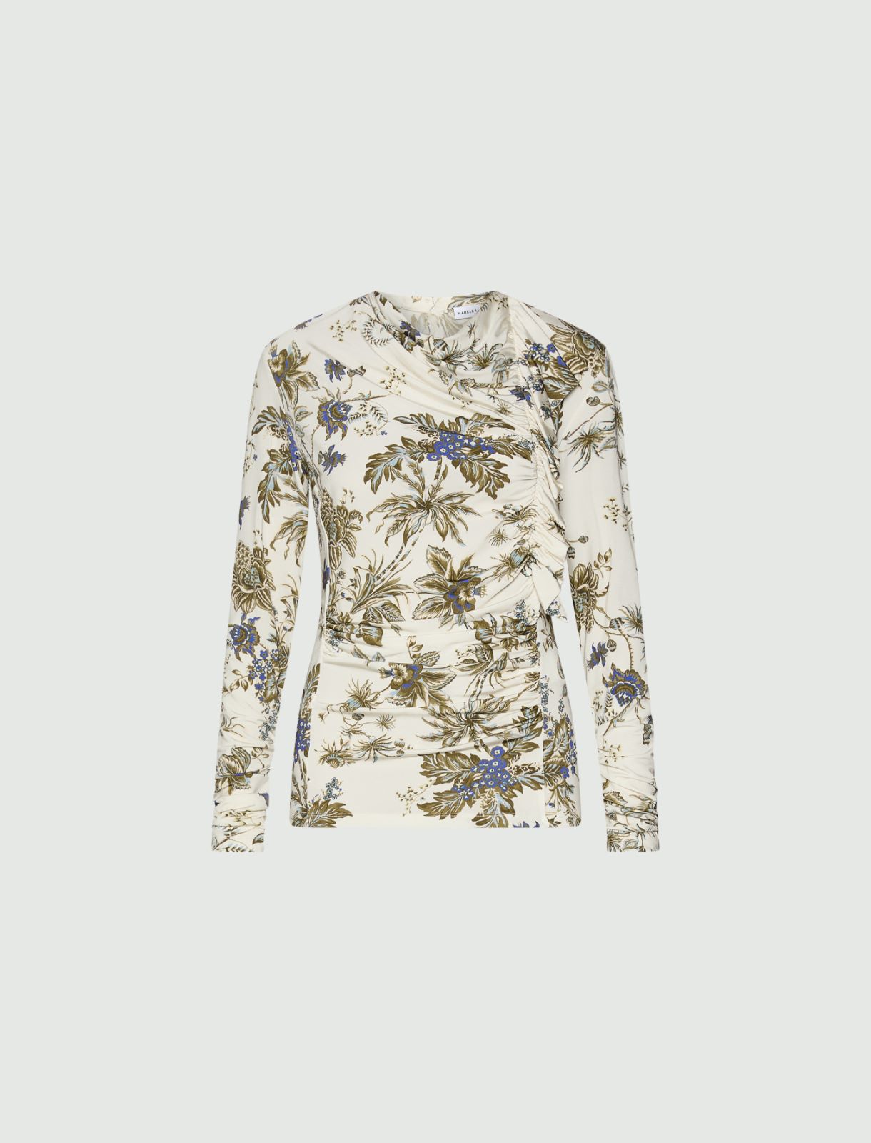 Volantbluse - WOLLWEIB - Marella