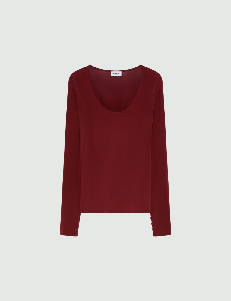 Fitted long-sleeved T-shirt - Marella
