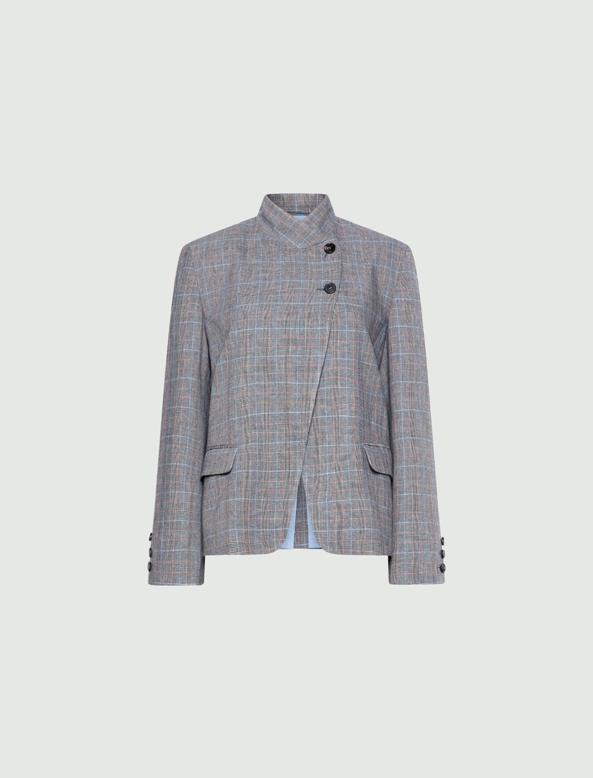Viscose-blend jacket - GREY - Marella
