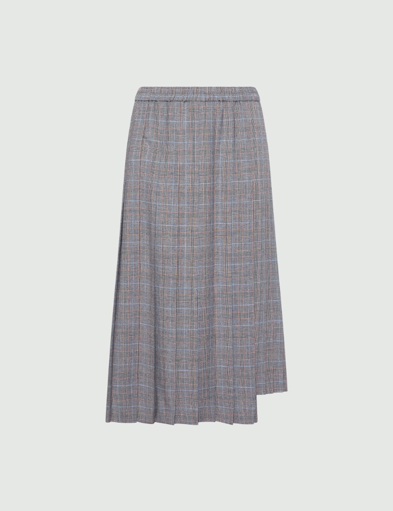 Pleated viscose-blend skirt - Marella