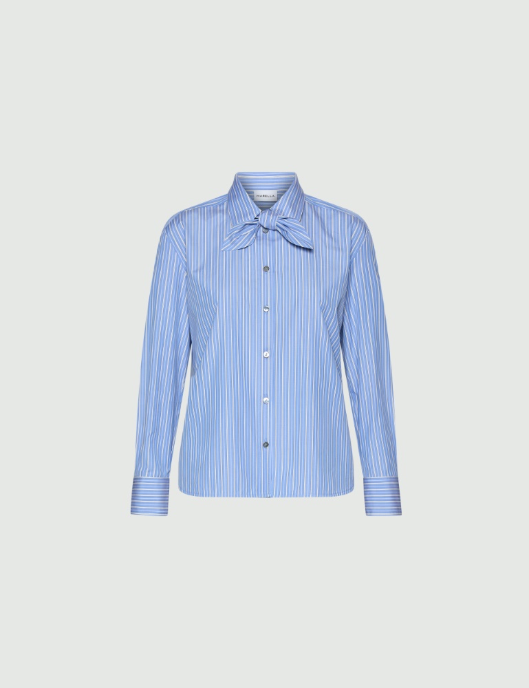 Boxy-fit poplin shirt - Marella