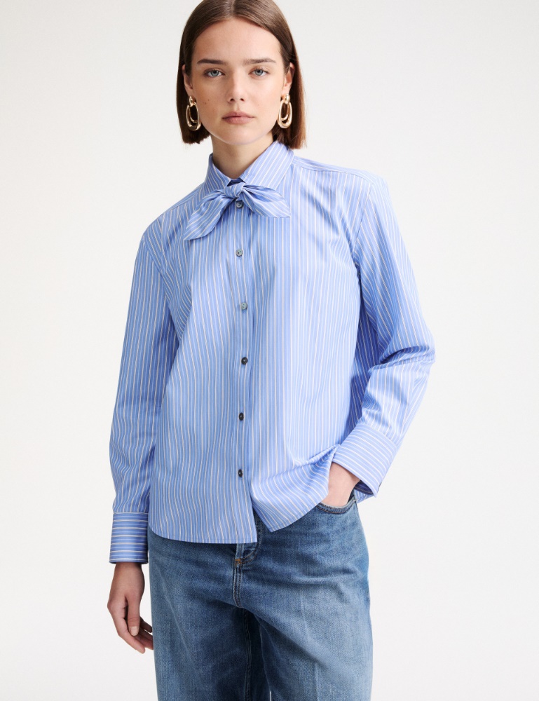 Boxy-fit poplin shirt - Marella