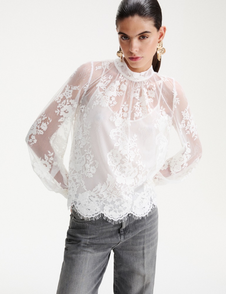 Blusa in pizzo - Marella