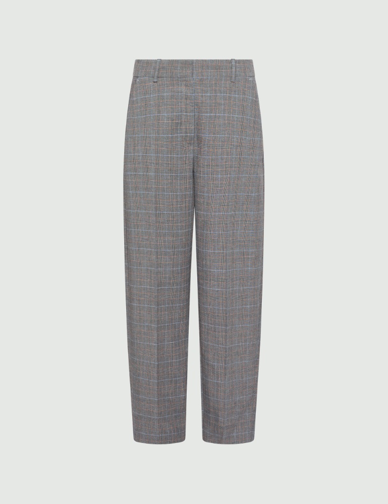 Pantalone barrel in misto viscosa - Marella