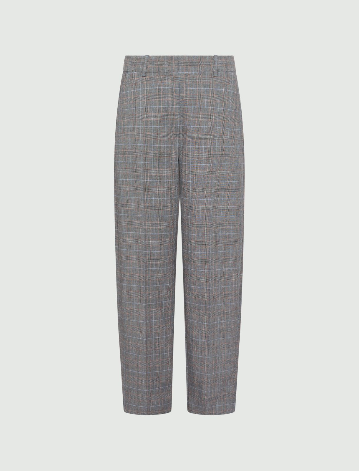Pantalone barrel in misto viscosa - GRIGIO - Marella