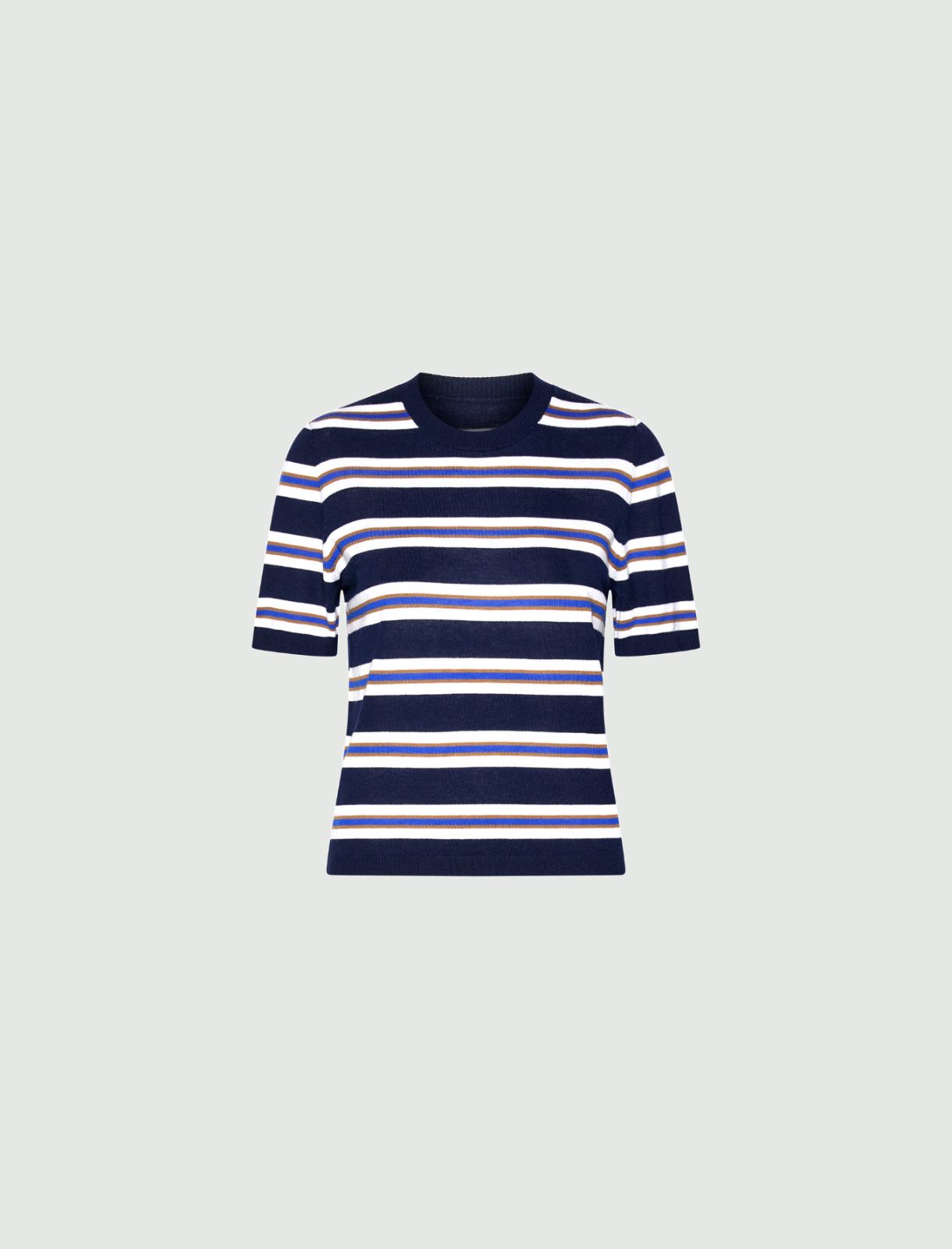 Jersey de lana merina extrafina - Azul noche - Marella
