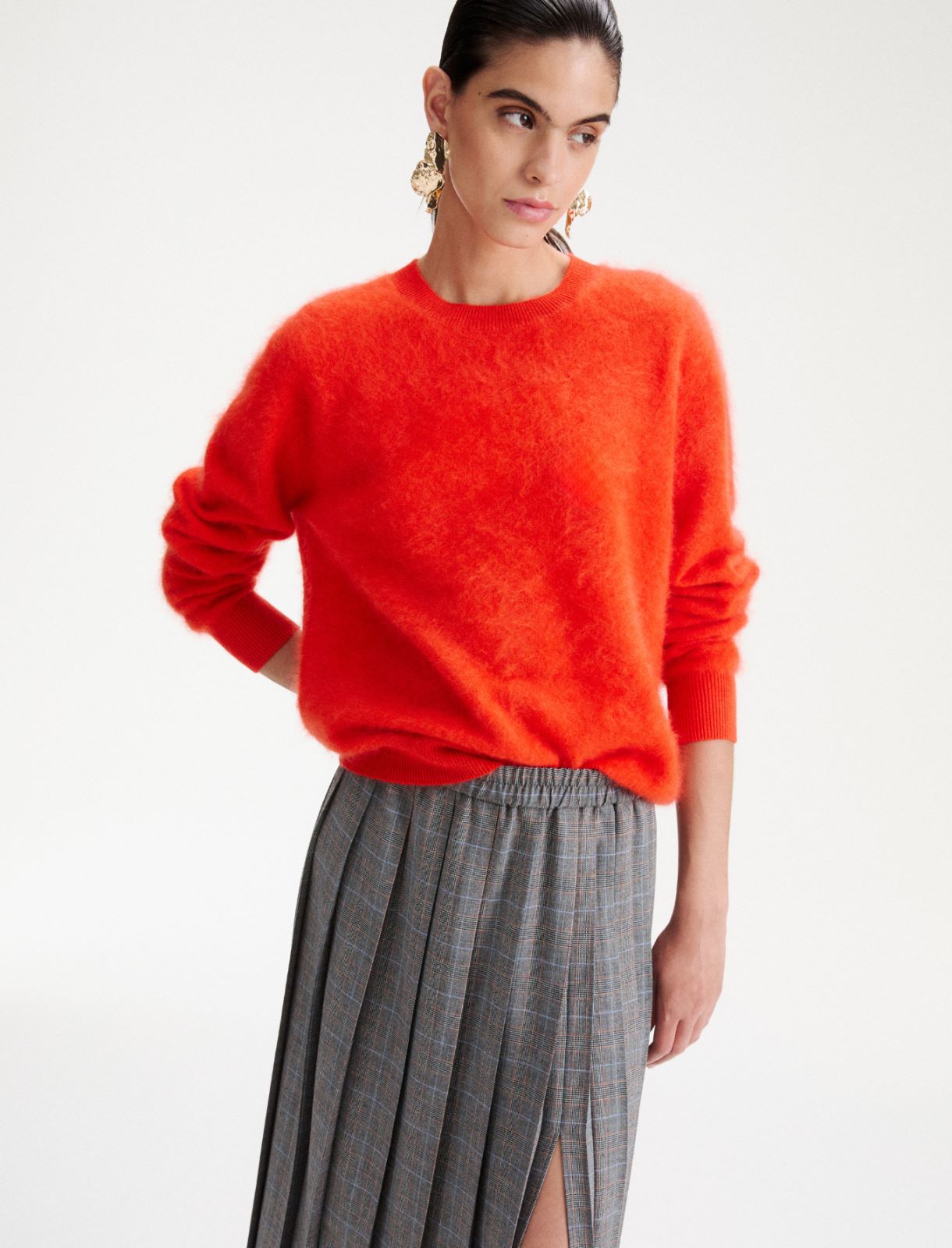 Maglia in merino extrafine - ARANCIO - Marella - 4
