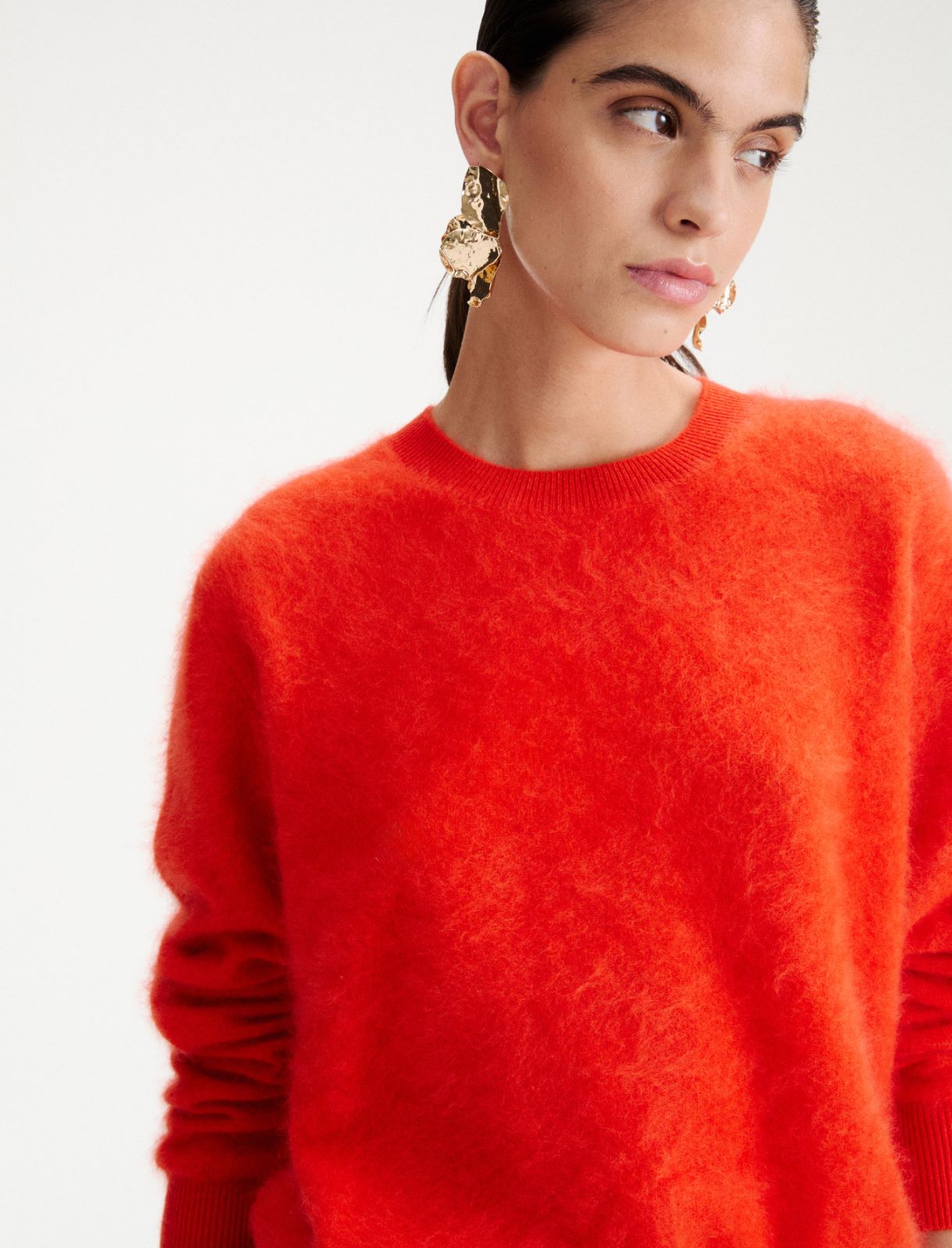 Maglia in merino extrafine - ARANCIO - Marella - 5