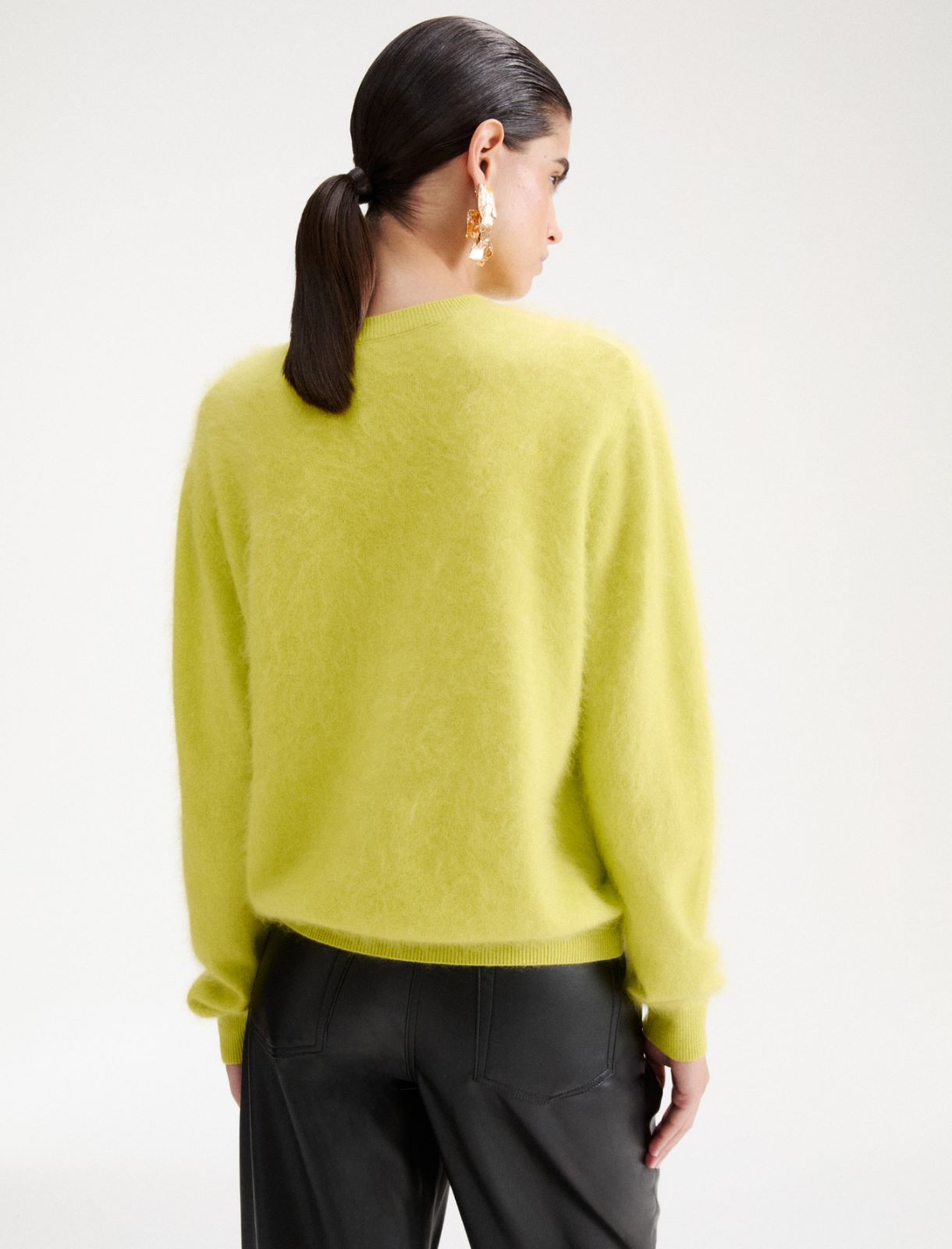 Maglia in merino extrafine - LIME - Marella - 3