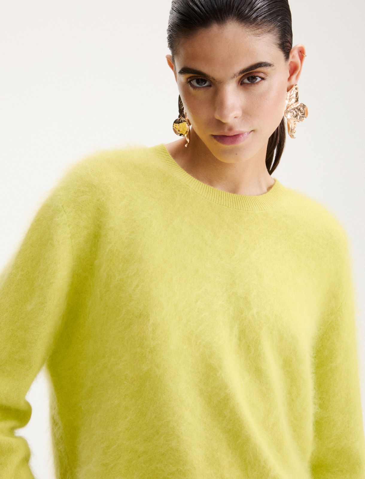 Maglia in merino extrafine - LIME - Marella - 5