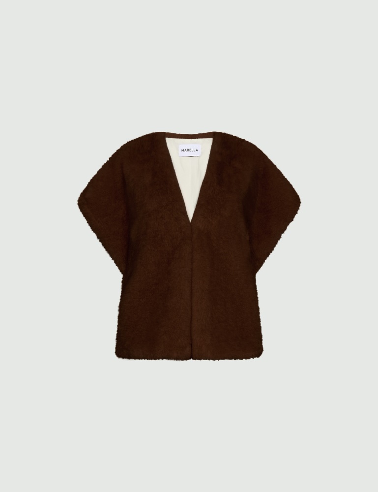 Furry fabric gilet - Marella