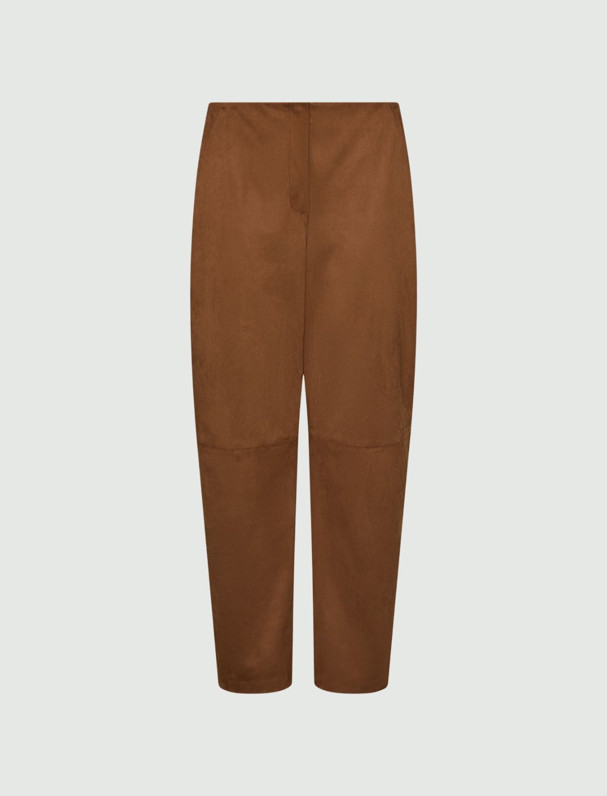 Pantalón barrel - Tabaco - Marella